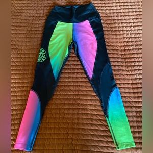 Zumba Fitness Multi Colored Leggings